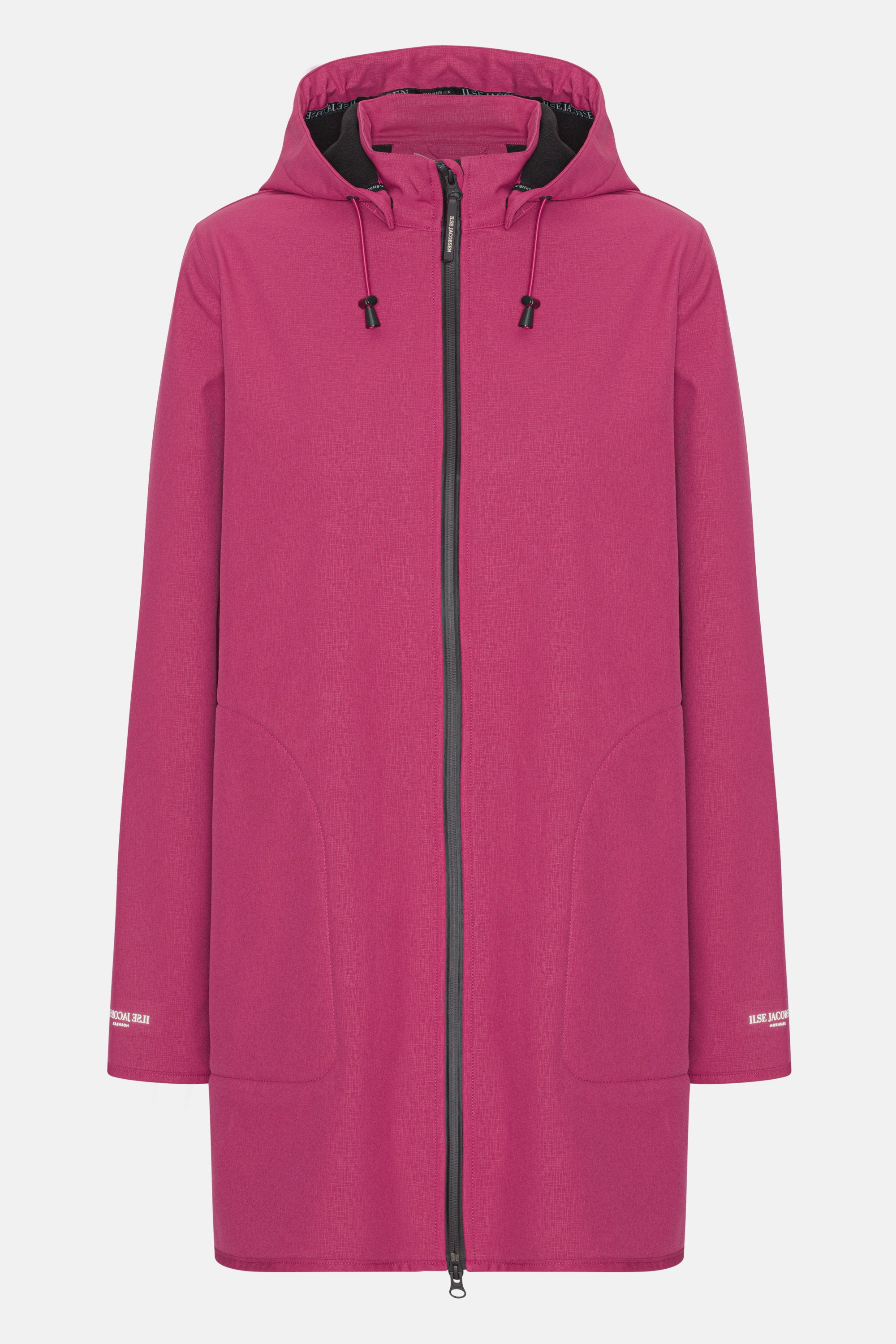 Softshell Regenmantel A-Linie - Sangria